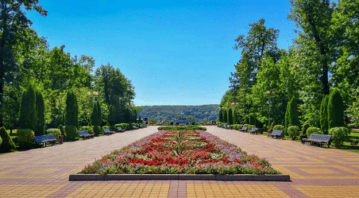 Городской парк им. Горького в Майкопе